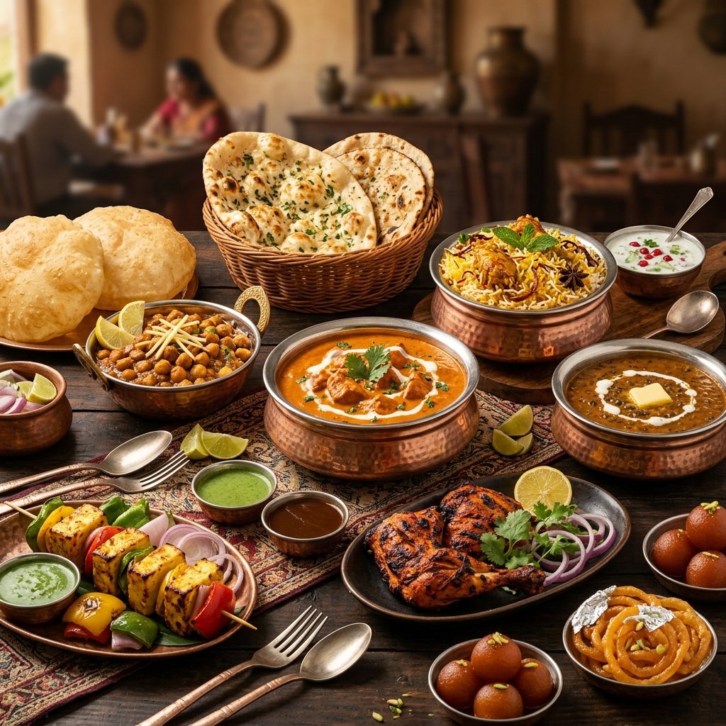North Indian Catering - Premium Buffet Spread